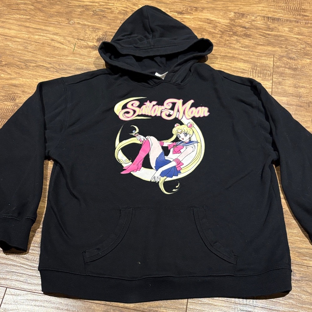 Sailor Moon Black Hoodie